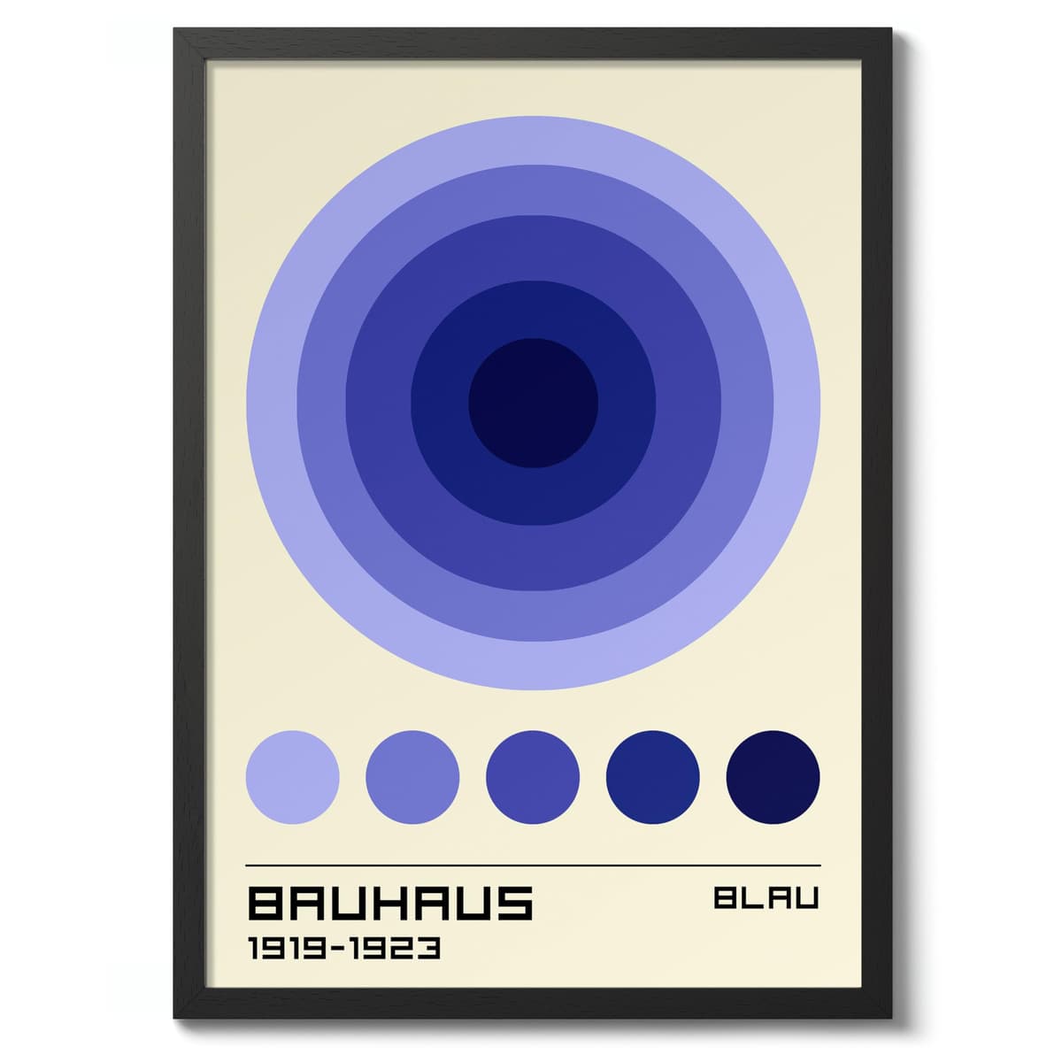 Bicycle Bauhaus Poster, Bauhaus Print, Framed Abstract Art, Mid-Century Wall Art, Modern Home Decor, Gift Idea, Archival Matte, A5 (Print Only) - 21x14.8cm — view 15