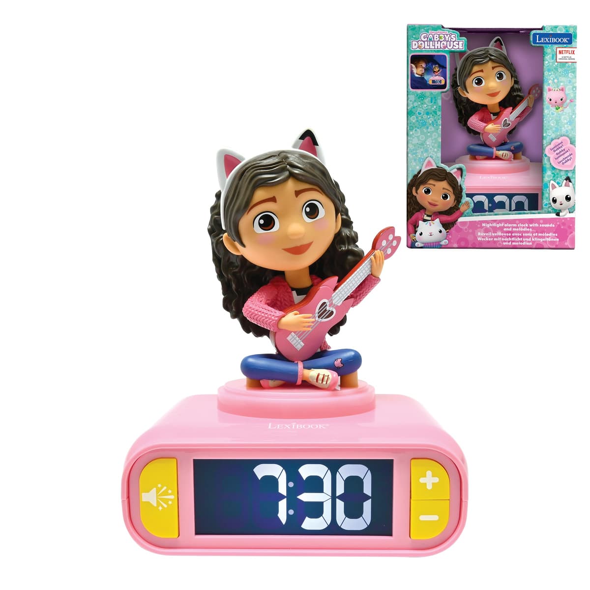 LEXIBOOK Reloj Despertador del Unicornio, Pantalla LCD Digital y luz de Noche integrada, quitamiedos niña-RL800UNI, Color Rosa (RL800UNI), Color/Modelo Surtido — view 69