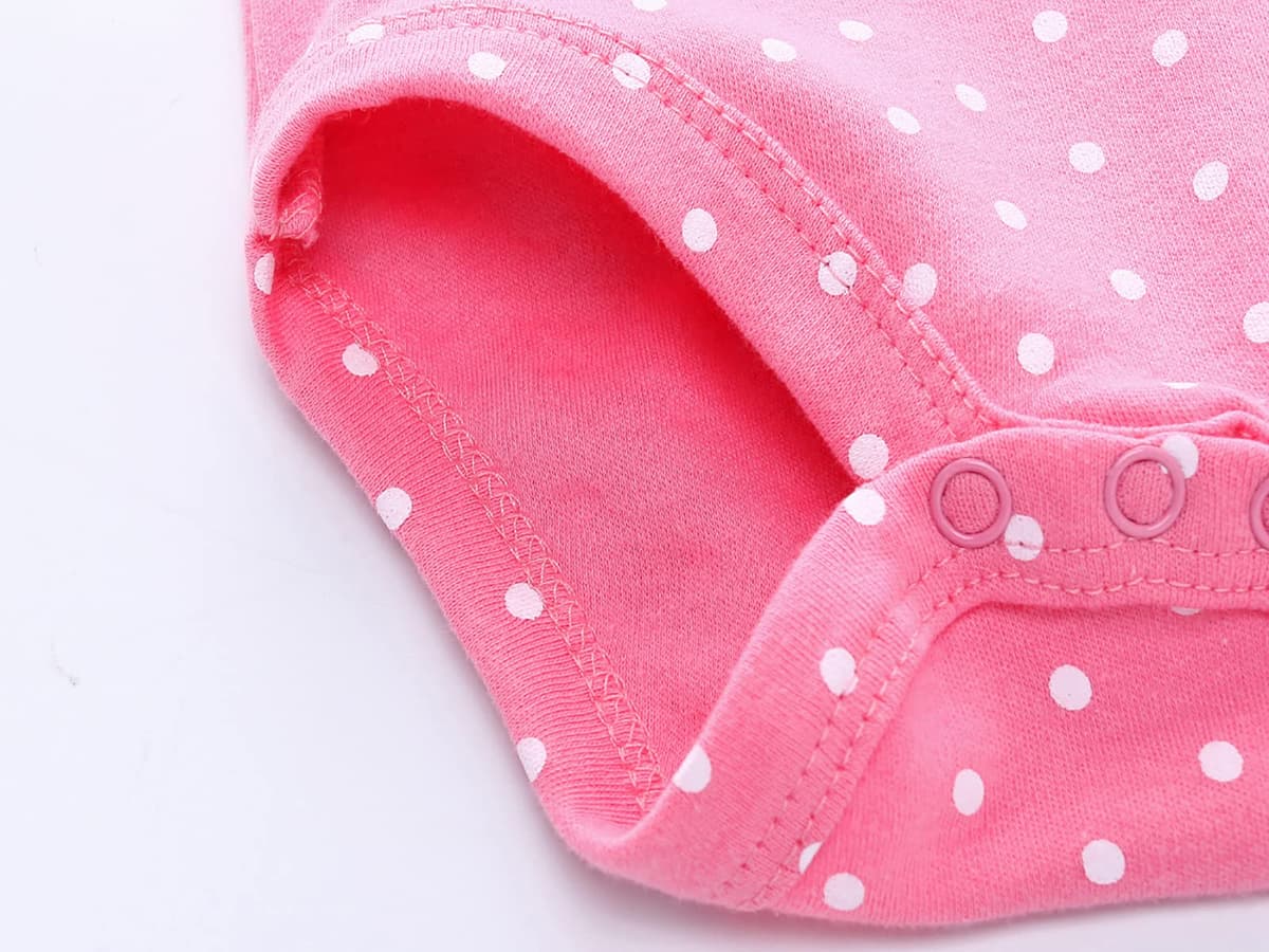 Chamie Baby Bodysuit Cotton Short Sleeve Vests for Newborn 5-Pack One-Piece Suit for Boy and Girl 0-12 Months… — view 5
