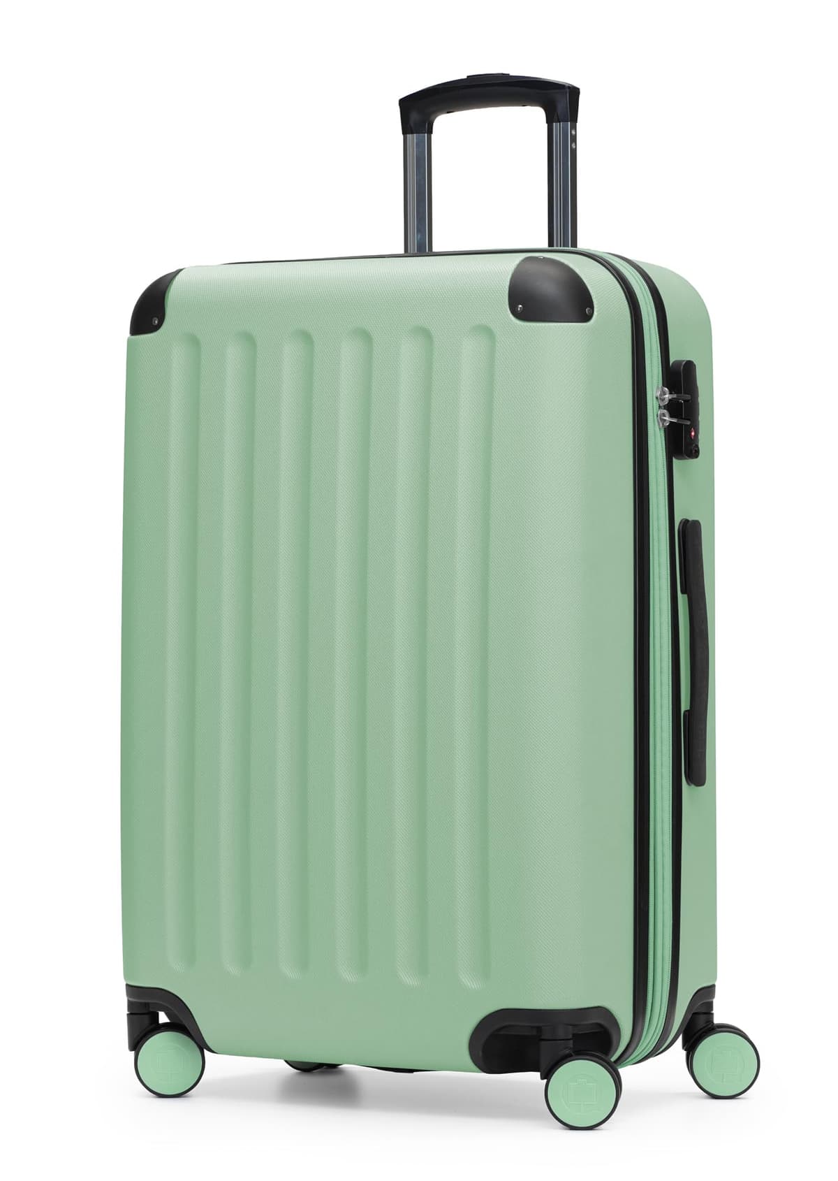 HAUPTSTADTKOFFER - Spree - Equipaje de Mano, Maleta rígida, Trolley expandible, 4 Ruedas Dobles, TSA, 55 cm, 42 litros, Blanco — view 94