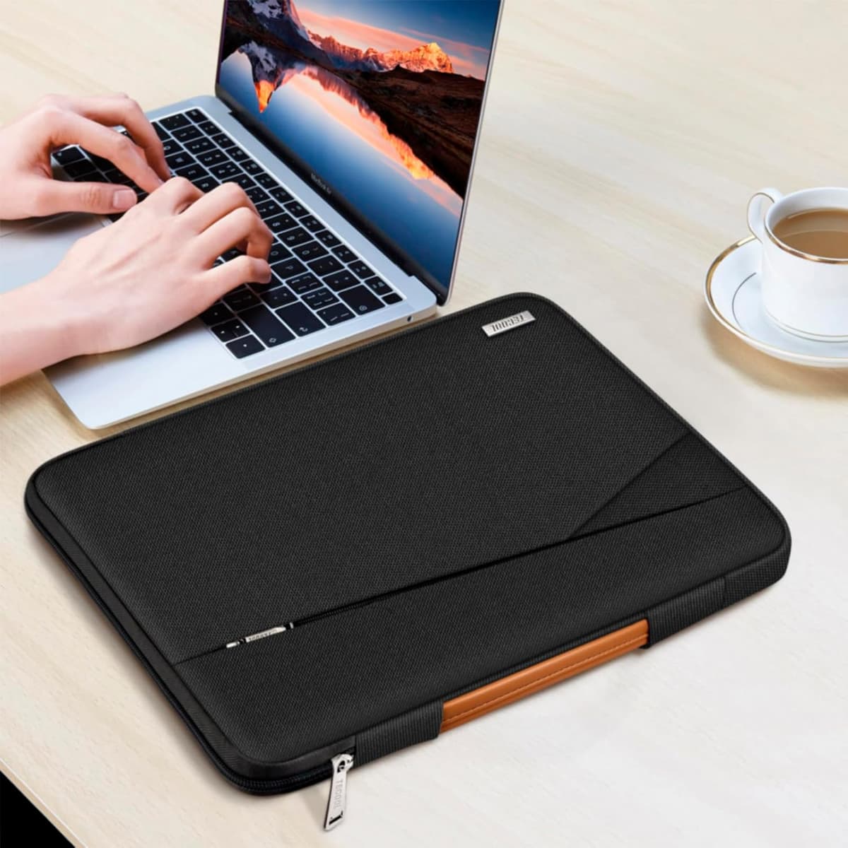 TECOOL 13 Inch Laptop Case Sleeve for 13 Inch MacBook Neo (2026 Model A3404), MacBook Air 13 2018-2022, MacBook Pro 13 2016-2 — view 2
