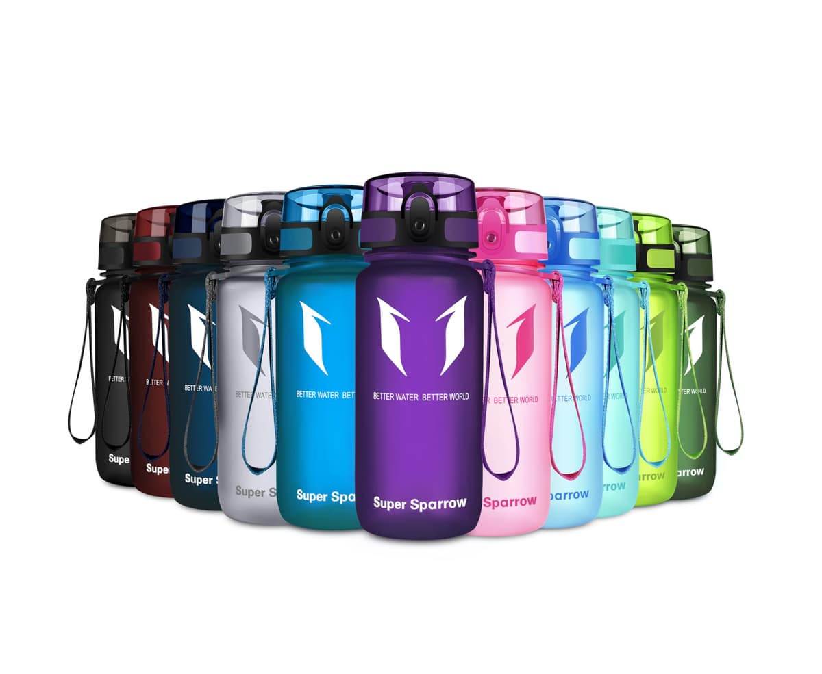 Super Sparrow Botella de Agua Deportiva -350ml & 500ml & 750ml & 1000ml - Sin BPA — view 87