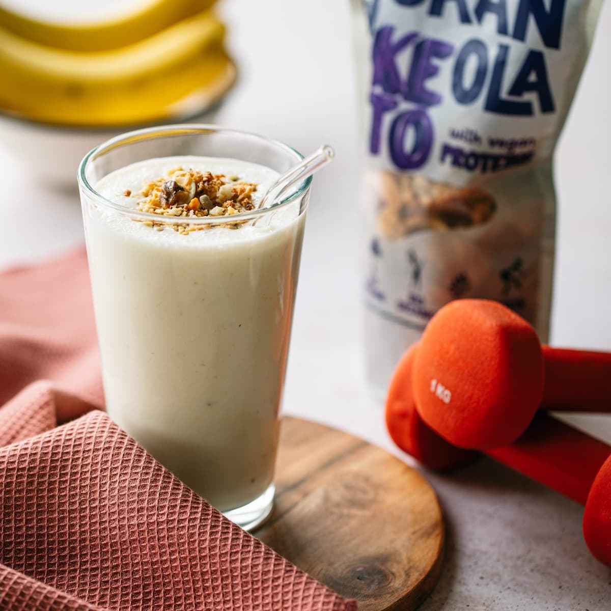 La Newyorkina Granola BIO Sin Gluten Keto 275g Con Proteínas Veganas y Coco Rallado — view 3