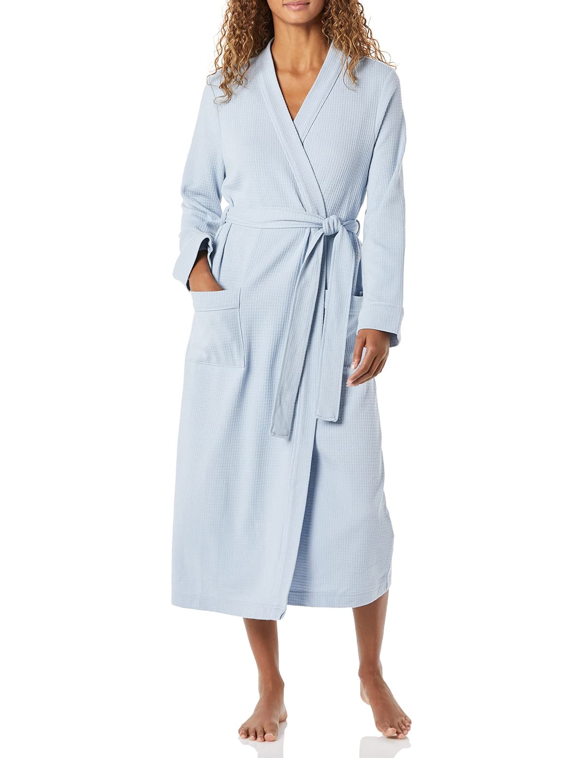 Amazon Essentials Women's Lightweight Waffle Full-Length Robe (Available in Plus Size) — view 11