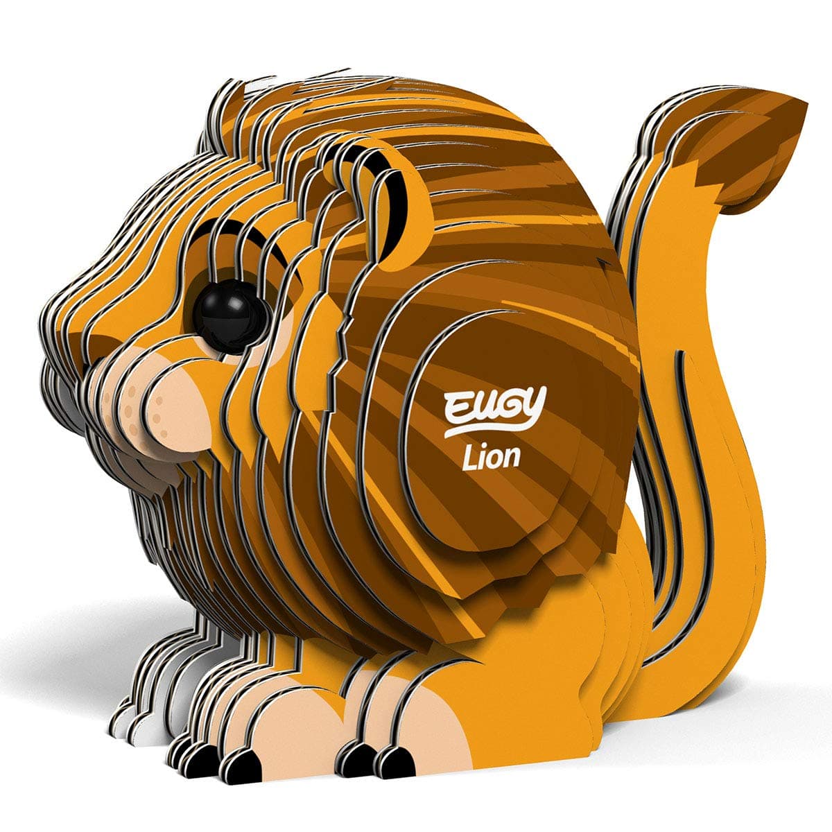 EUGY 018 Oveja. Eco-Friendly 3D Paper Puzzle — view 17