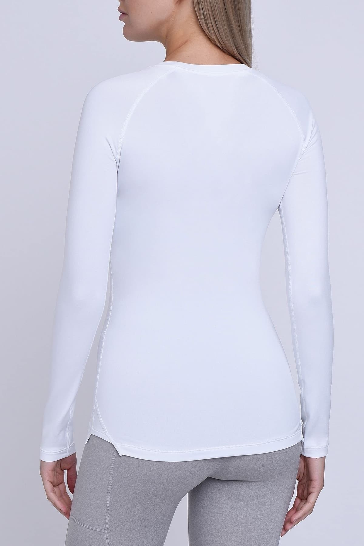 TCA Camiseta Termica Mujer Ajustada - Camiseta Térmica Mujer Manga Larga con Tecnología SuperThermal - Camisetas Termicas Compresión de Manga Larga para Running Gym Ciclismo — view 2