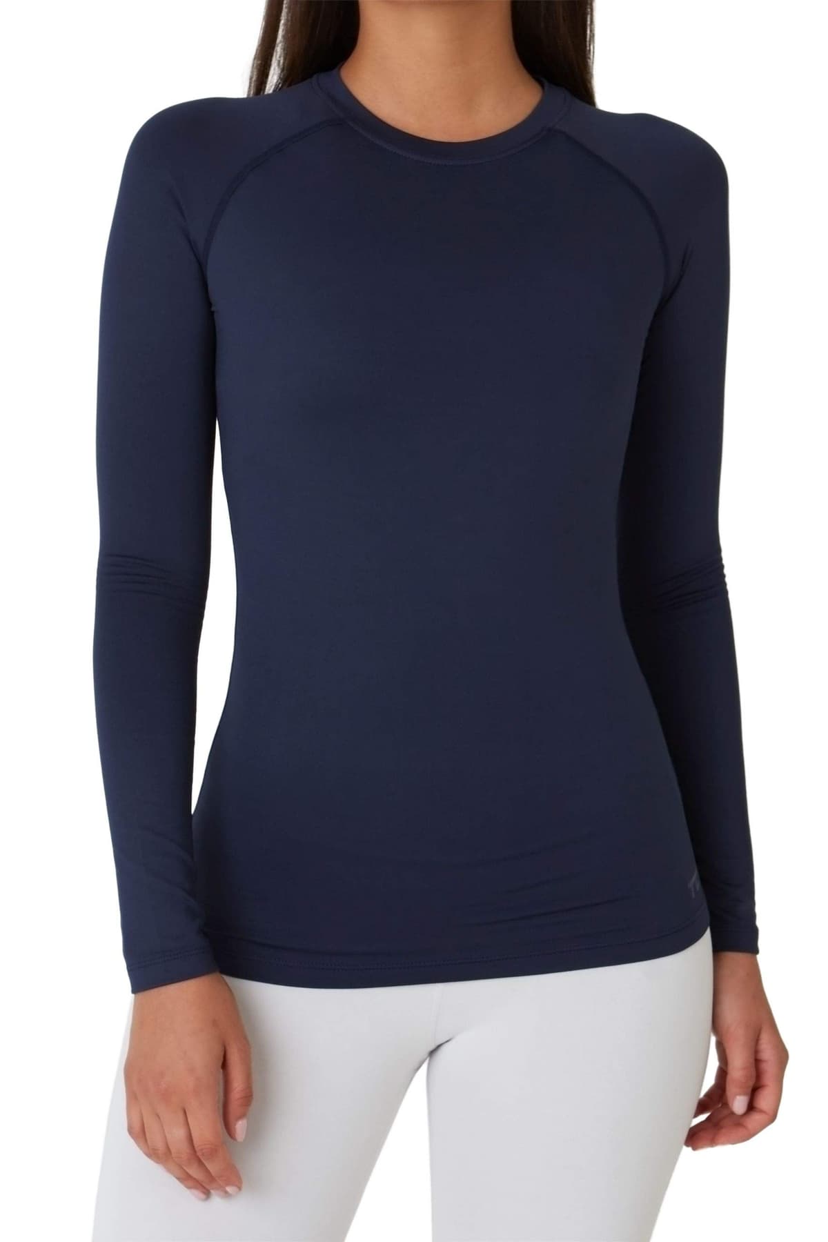 TCA Camiseta Termica Mujer Ajustada - Camiseta Térmica Mujer Manga Larga con Tecnología SuperThermal - Camisetas Termicas Compresión de Manga Larga para Running Gym Ciclismo — view 13