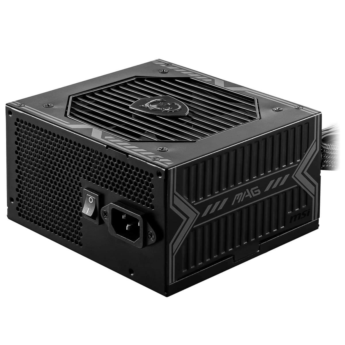 MSI MAG A750GL PCIE5 Power Supply Unit, 750W, 80 Plus Gold, Fully Modular, ATX 3.0, PCIe 5.0 GPU Support, 120mm FDB Fan, Full-Bridge LLC, Flat Black Cables - 7 Year Warranty — view 12