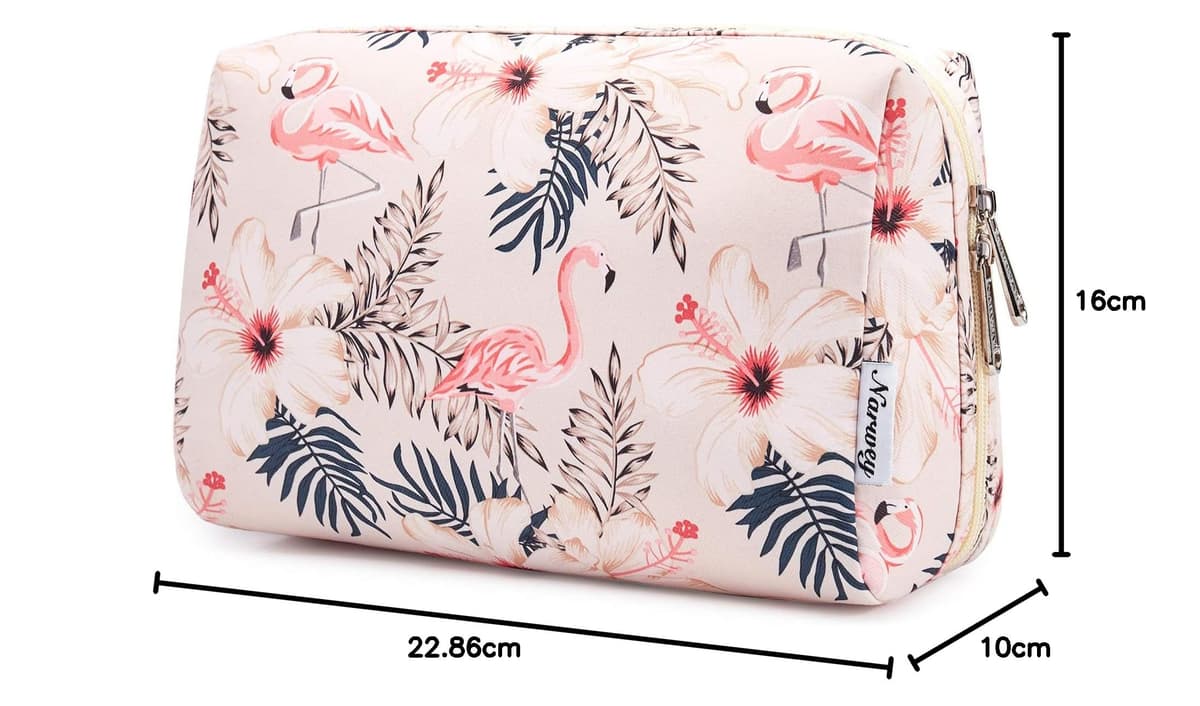 Narwey Neceser Maquillaje Mujer, Neceser Viaje Grande Bolsa de Maquillaje Organizador, Makeup Bag Bolsa de Aseo para Mujeres Niñas — view 7