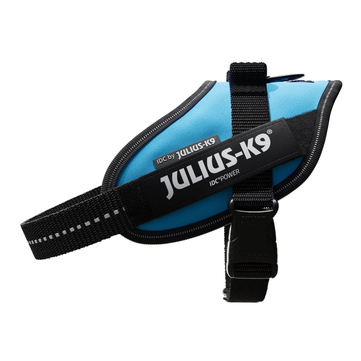 Julius-K9, 16IDC-AM-M, IDC Powerharness, dog harness, Size: Mini, Aquamarine — view 2