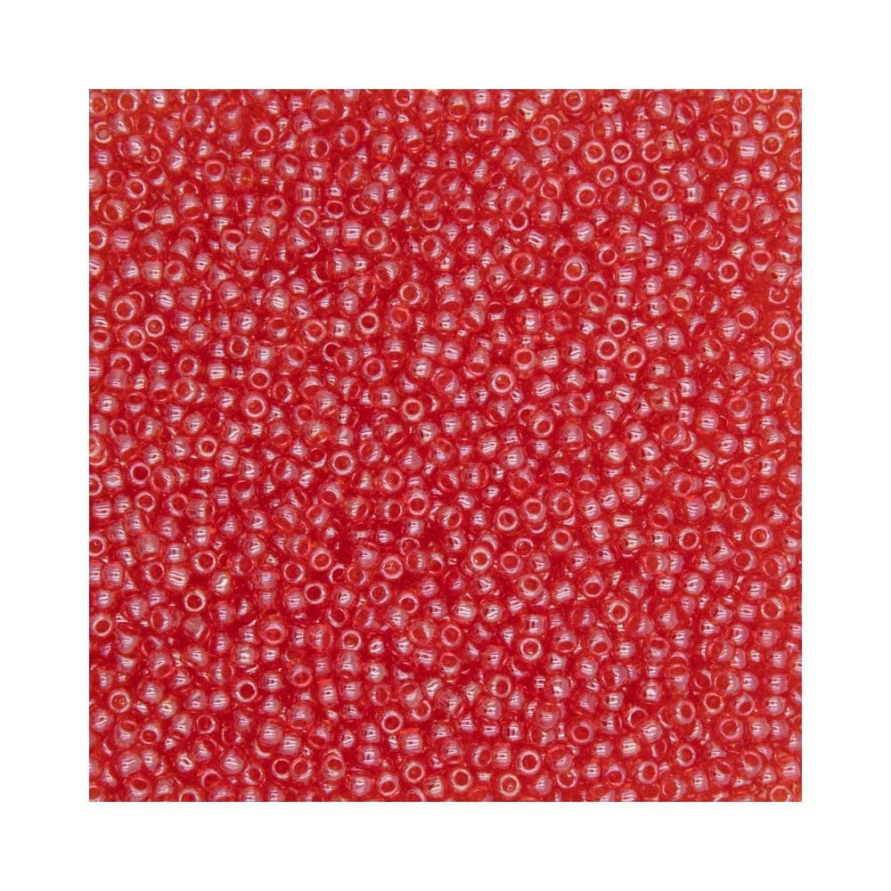 Czech 50-Piece Glass Beads, 6x9mm, Teardrop Siam Red — view 78