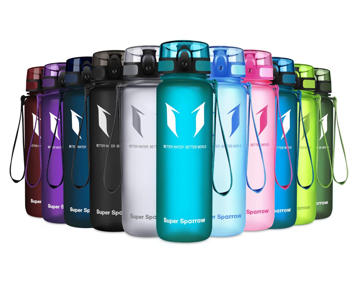 Super Sparrow Botella de Agua Deportiva -350ml & 500ml & 750ml & 1000ml - Sin BPA — view 72