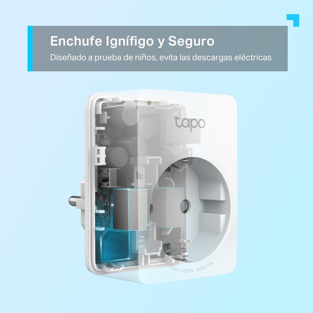 Tapo P110 – Mini Enchufe Inteligente Wi-Fi (con monitoreo de energía), programación Encendido/Apagado, Ahorro de energía, Compatible con Alexa y Google Home — view 7