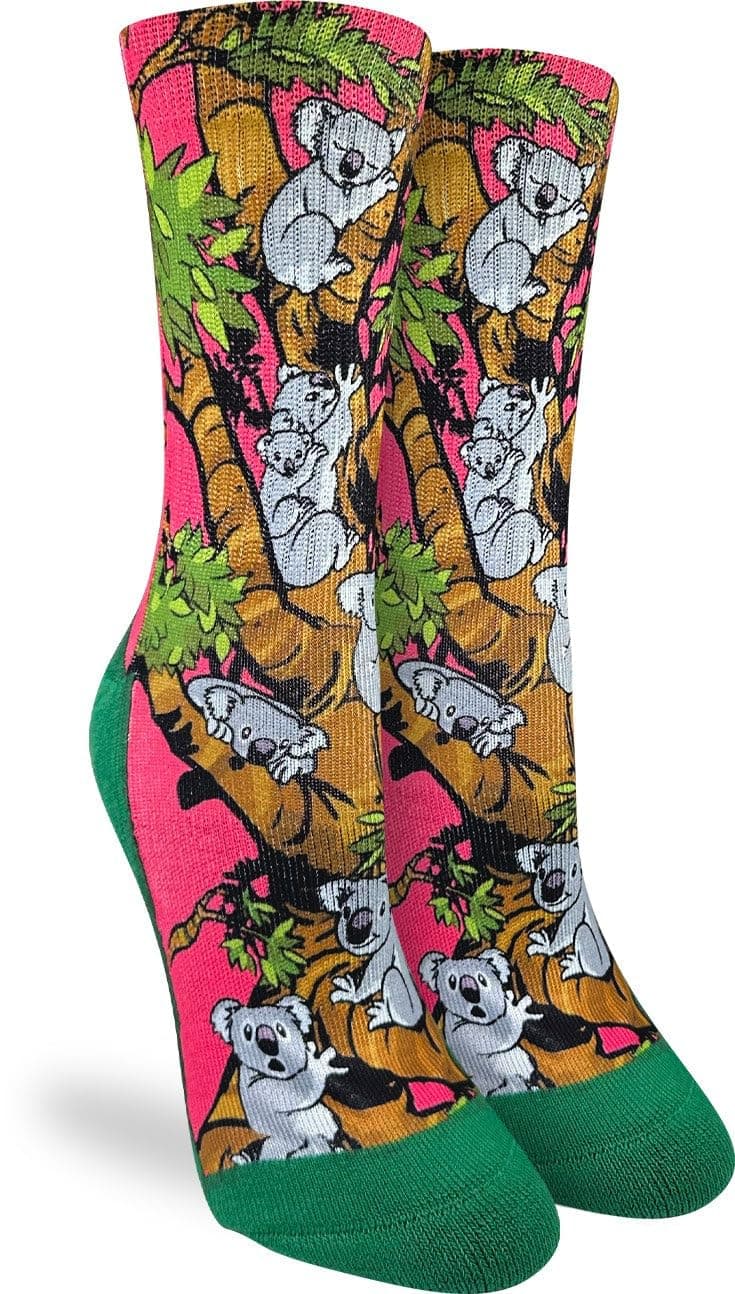 Good Luck Sock Women's Floral Dinosaurs Socks, Shoe Size 5-9 — view 202