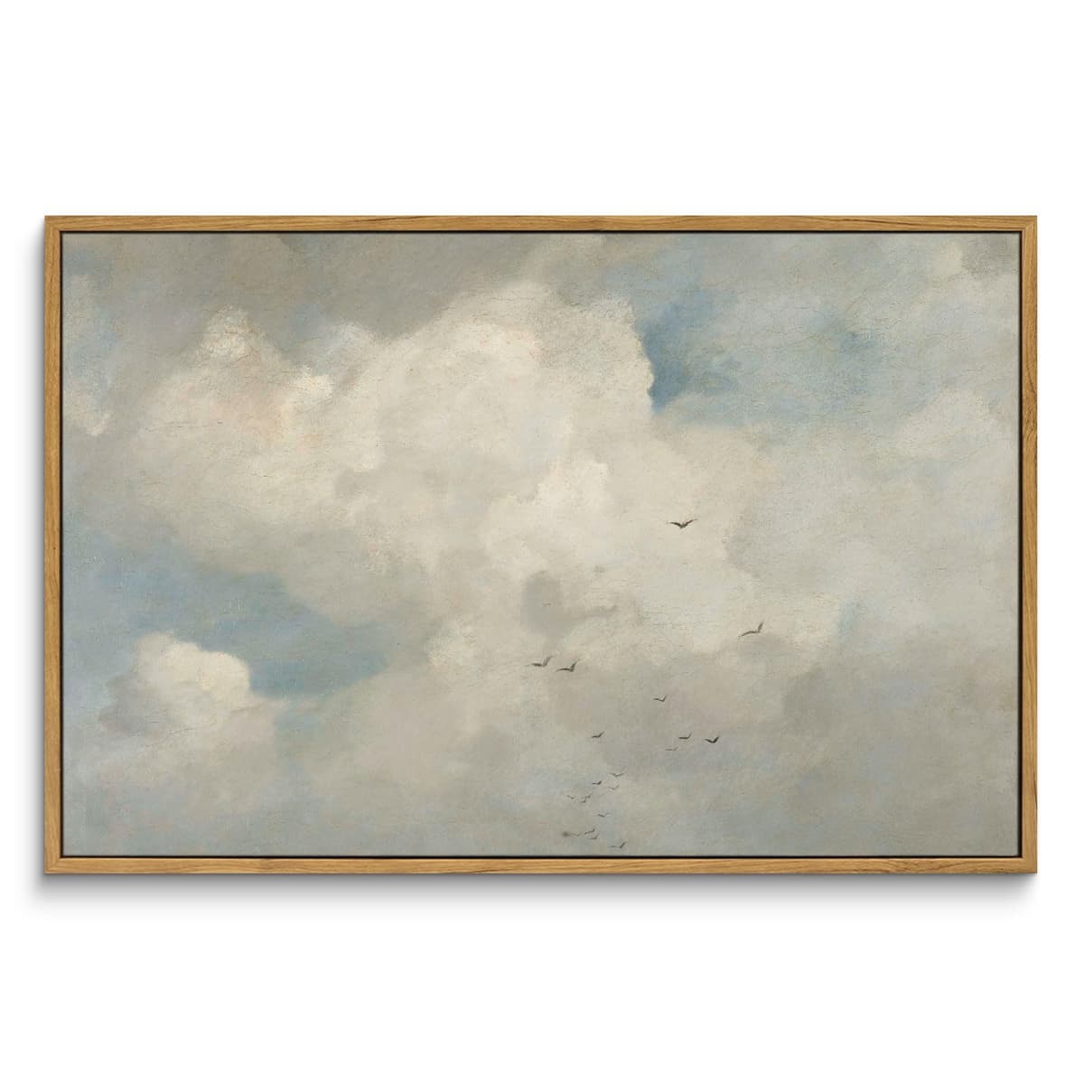 InSimSea Framed Canvas Wall Art, Meadow with Flowers Painting, Landscape for Living Room, Bedroom, Home, Bathroom Decor, 8x10 — view 186