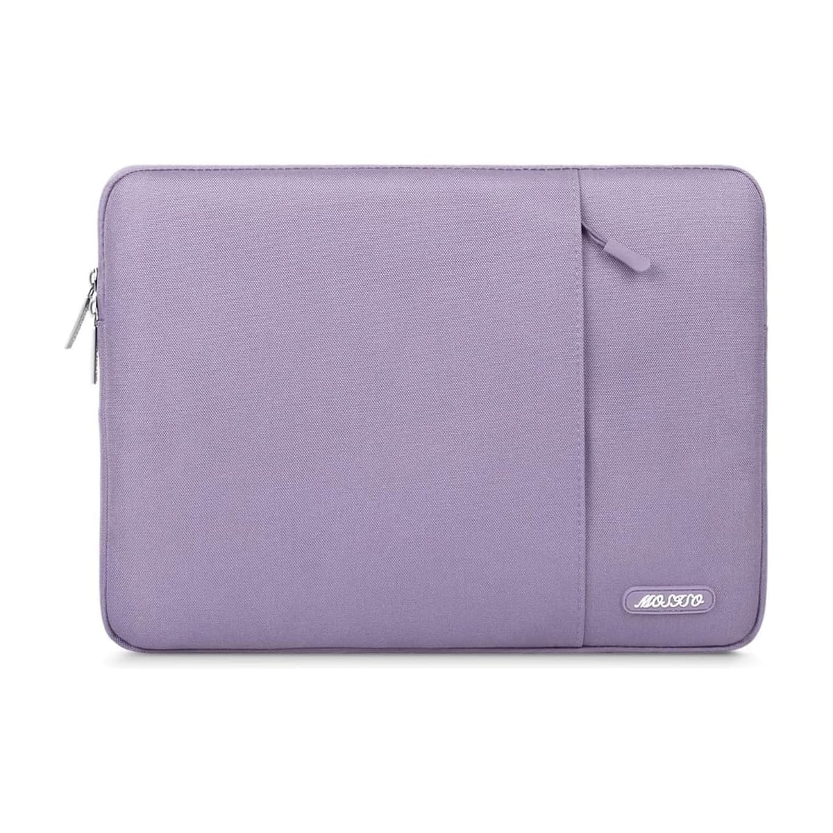 MOSISO Laptop Case 13.3 inch, 13-13.3 inch Laptop Sleeve Compatible with MacBook Air/Pro 13/Pro 14 M5 M4 M3 M2 M1, HP Dell ASUS Lenovo,Polyester Vertical Computer Sleeve Bag with Pocket, Gray — view 31