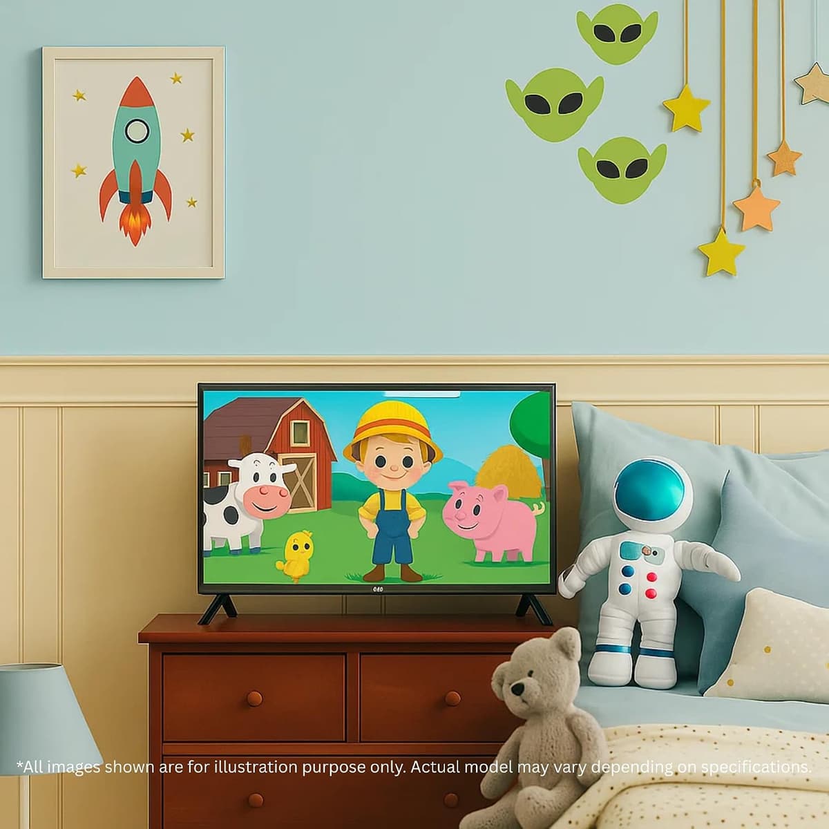 HYE TV - Smart TV, 24" Screen Size, HD Ready Resolution, Apple AirPlay, Samsung Tizen OS & Gaming Hub, Versatile Connectivity — view 8