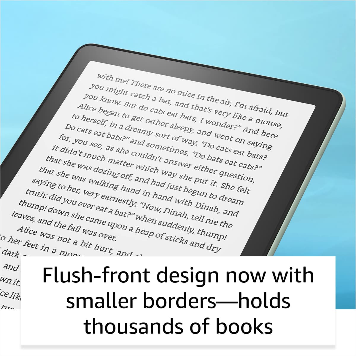 Kindle Paperwhite Signature Edition | 32 GB with a 6.8" display, wireless charging and auto-adjusting front light, without Ads, agave green + Kindle Unlimited — view 4