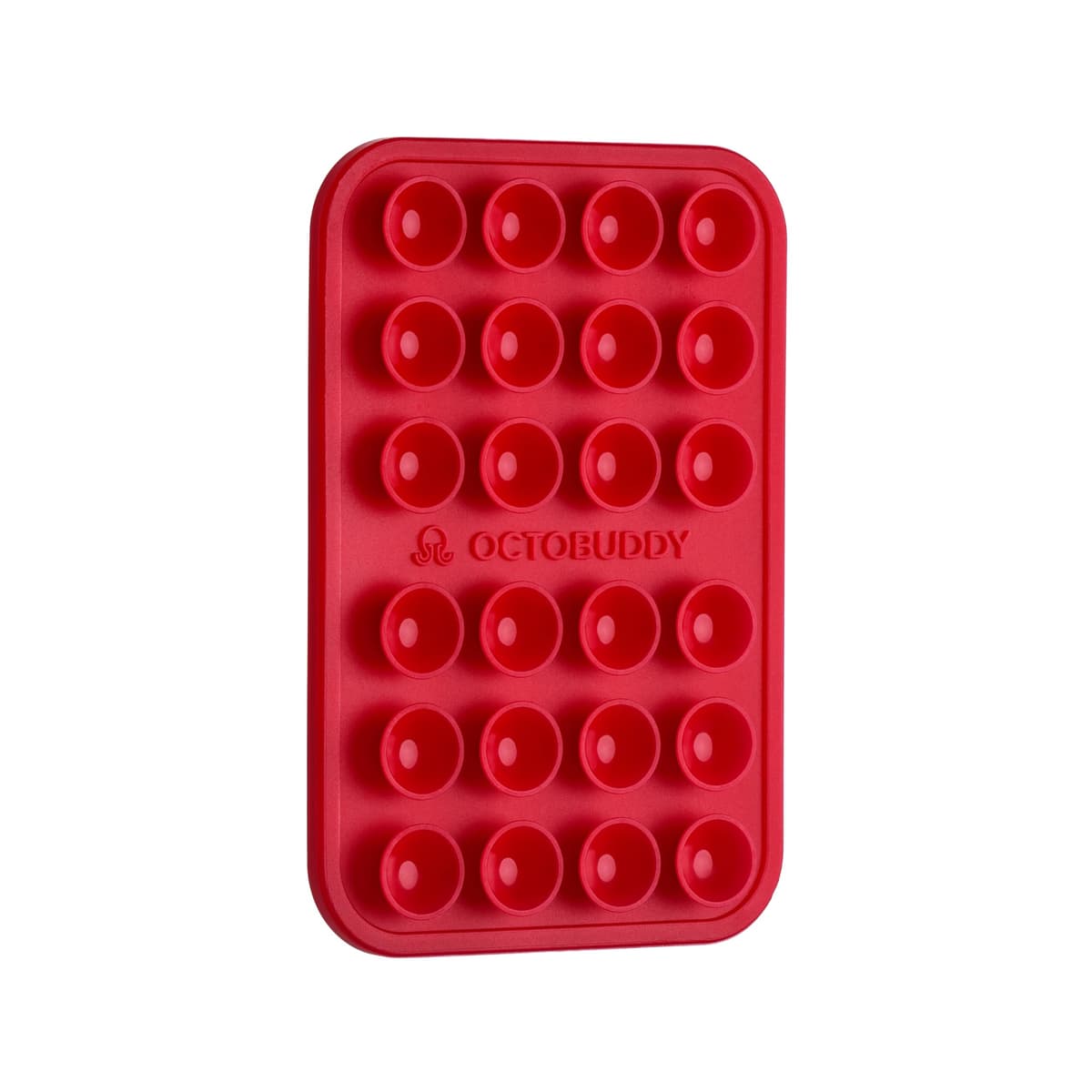 OCTOBUDDY || Silicone Suction Phone Case Adhesive Mount || (iPhone and Android Cellphone case Compatible, Hands-Free Mobile Accessory Holder for Selfies and Videos) Fidget Toy (See-Through) — view 8