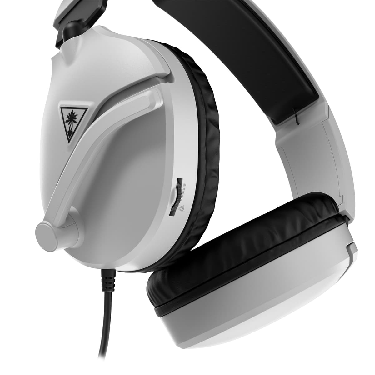 Turtle Beach Recon 70 White Wired Multiplatform Gaming Headset for PS5, PS4, Xbox Series X or S, Xbox One and Mobile with 3.5mm Wired Connection, Flip-to-Mute Mic, 40mm Speakers, Lightweight Design — view 5
