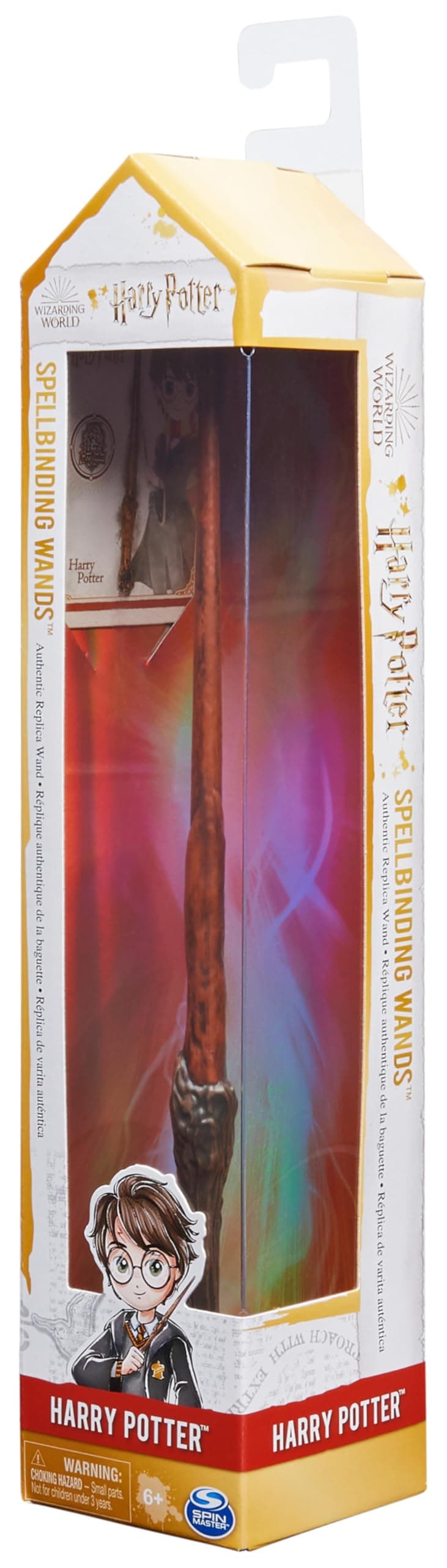 Wizarding World - Varita Harry Potter Deluxe de 30 cm con Tarjeta de Hechizo - Harry Potter Regalos - Juguetes Niños 6 Años + - Regalo Niño 6 Años + — view 6