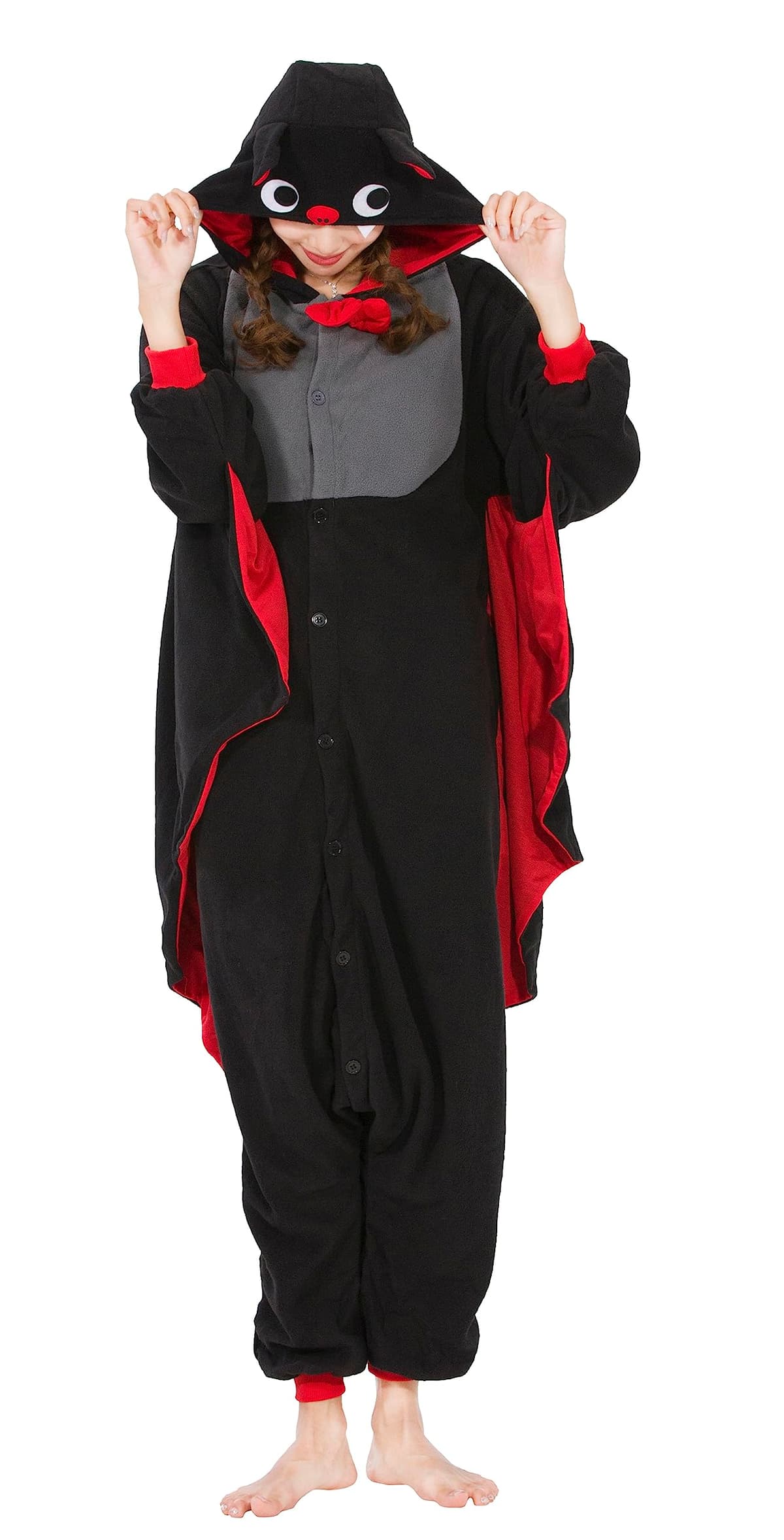 SimZoo Adulto Disfraz Pijama Unisex Pijama Kigurumi Onesie para Carnaval Halloween Cosplay Ropa de Dormir Traje de Disfraz para Navidad Festival Mujer y Hombre — view 41