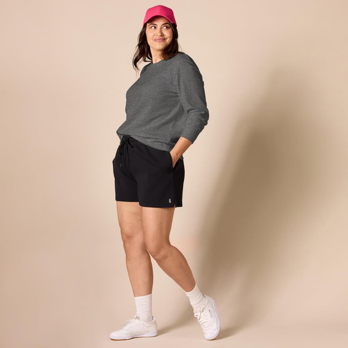 Amazon Essentials Mujer Sudadera con Cuello Redondo de Forro Polar (Disponible en Tallas Grandes) — view 163