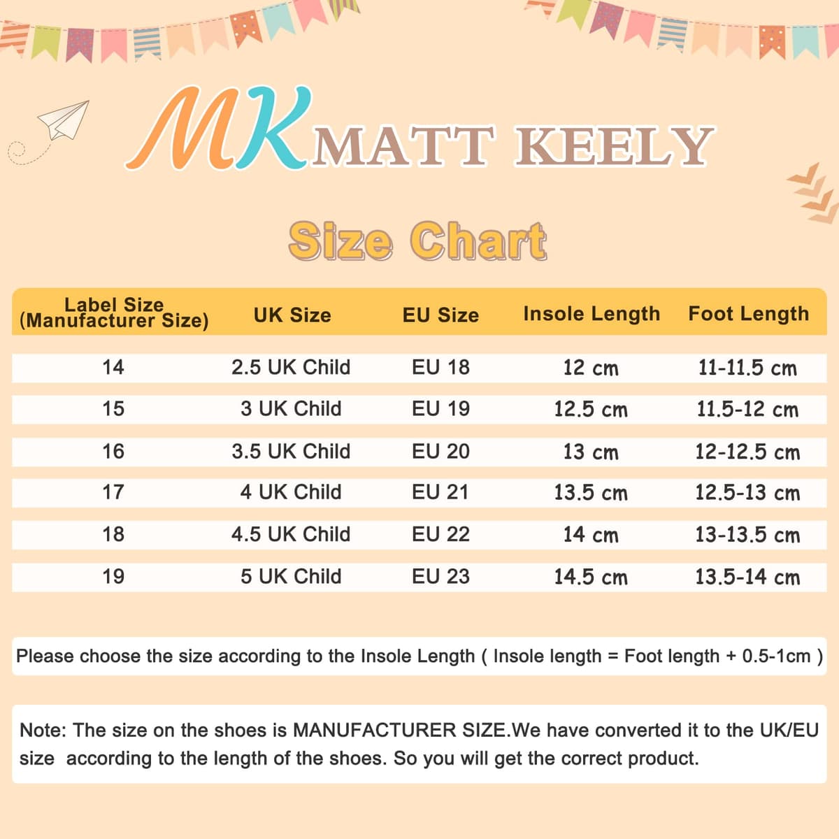 MK MATT KEELY Baby Boys Girls First Walking Shoes Toddler Anti-Slip Soft PU Leather Prewalker Sneakers — view 4