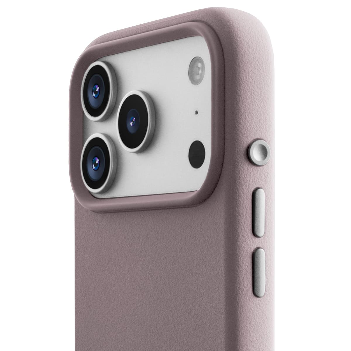TineeOwl Case for iPhone 17 Pro Max – MagSafe Compatible, Aluminum Buttons, Camera Control & Rounded Action Button, Slim Textured TPU, Minimalist – DuneX Series Navy Blue — view 17
