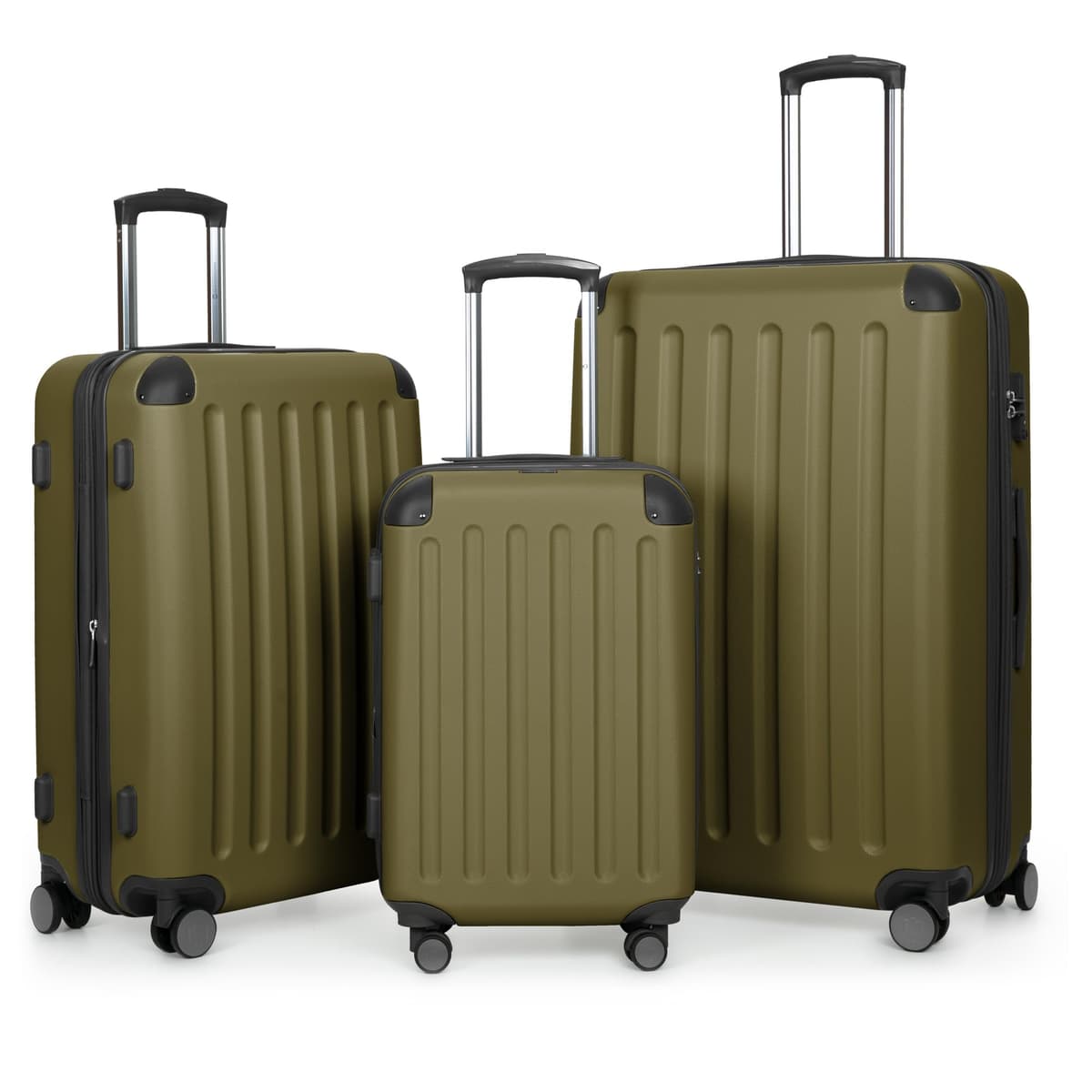 HAUPTSTADTKOFFER - Spree - Equipaje de Mano, Maleta rígida, Trolley expandible, 4 Ruedas Dobles, TSA, 55 cm, 42 litros, Blanco — view 70