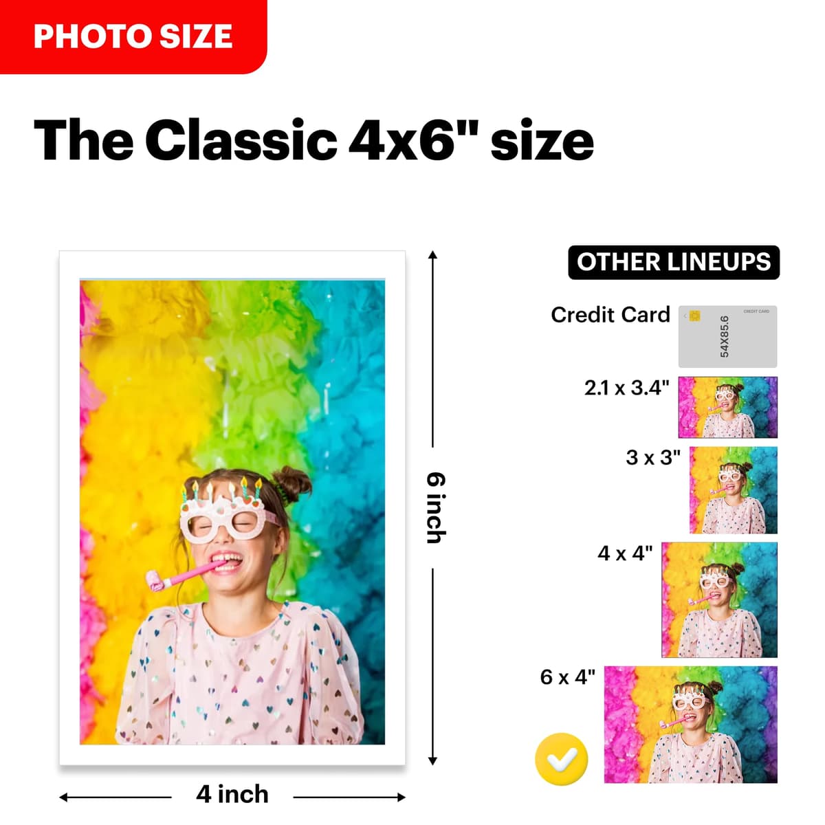 KODAK Dock Era 4x6'' Desktop Photo Printer, 50 Sheets, Docking & Bluetooth Smartphone Printer for iOS & Android, Instant Color Prints, 4PASS Dye Sublimation — view 5