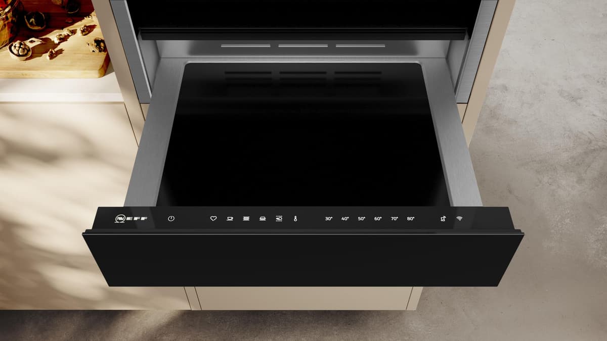 Neff N24HA11N1B N 70, Built-in warming drawer 60 x 14 cm Stainless steel — view 4