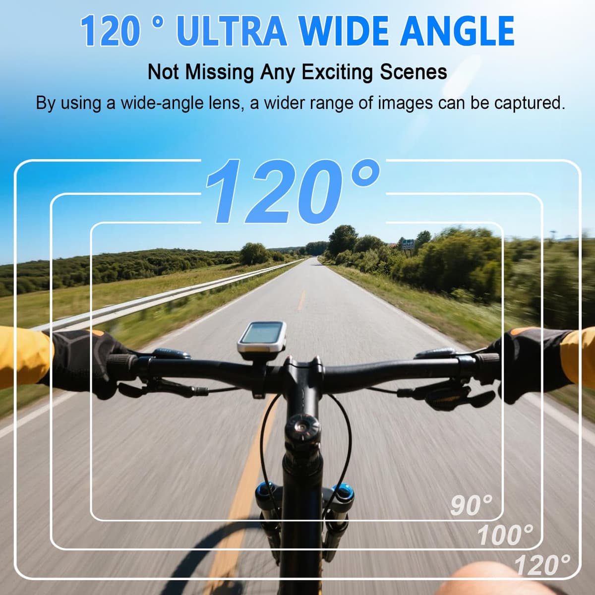 Thumb Action Camera 1080P, 512G Mini Body Camera with Magnetic & 360° Clip, Tiny Portable Vlogging Sports Cam Mount Anywhere, Hands-Free Video Recorder for Motorcycle/Travel/Bike(SD Card Not Included) — view 4