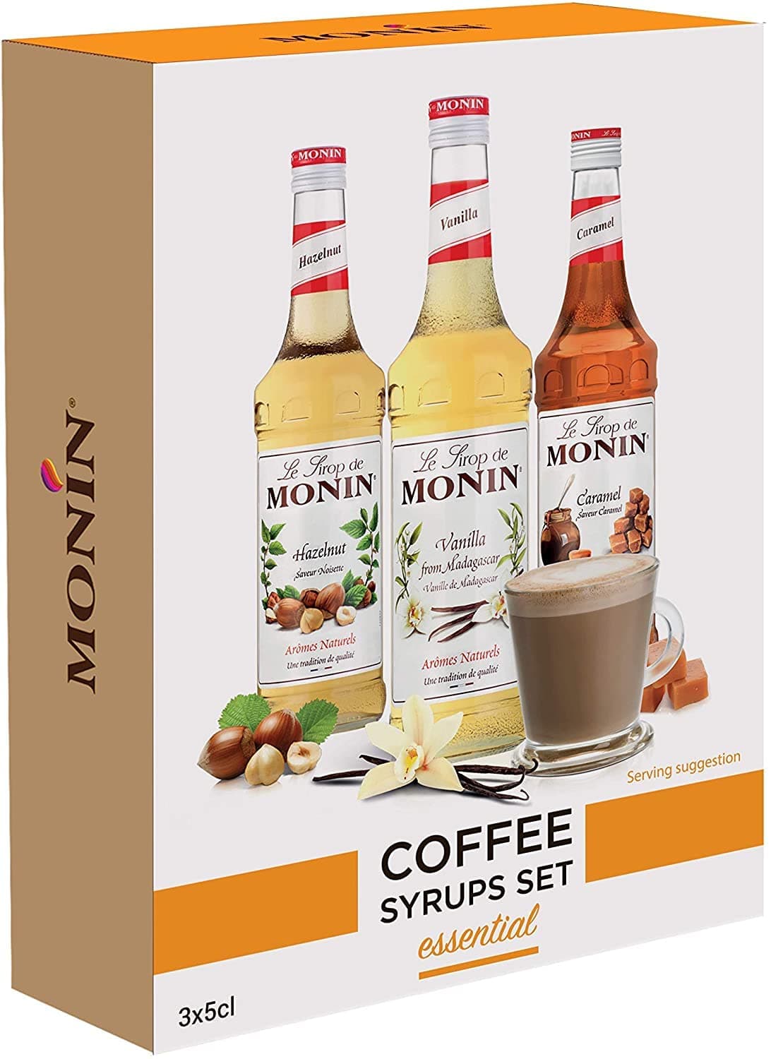 Monin Premium Vanilla Syrup 1L For Coffee And Cocktails. Vegan-Friendly, Allergen-Free, 100 Percent Natural Flavours And Colourings — view 52