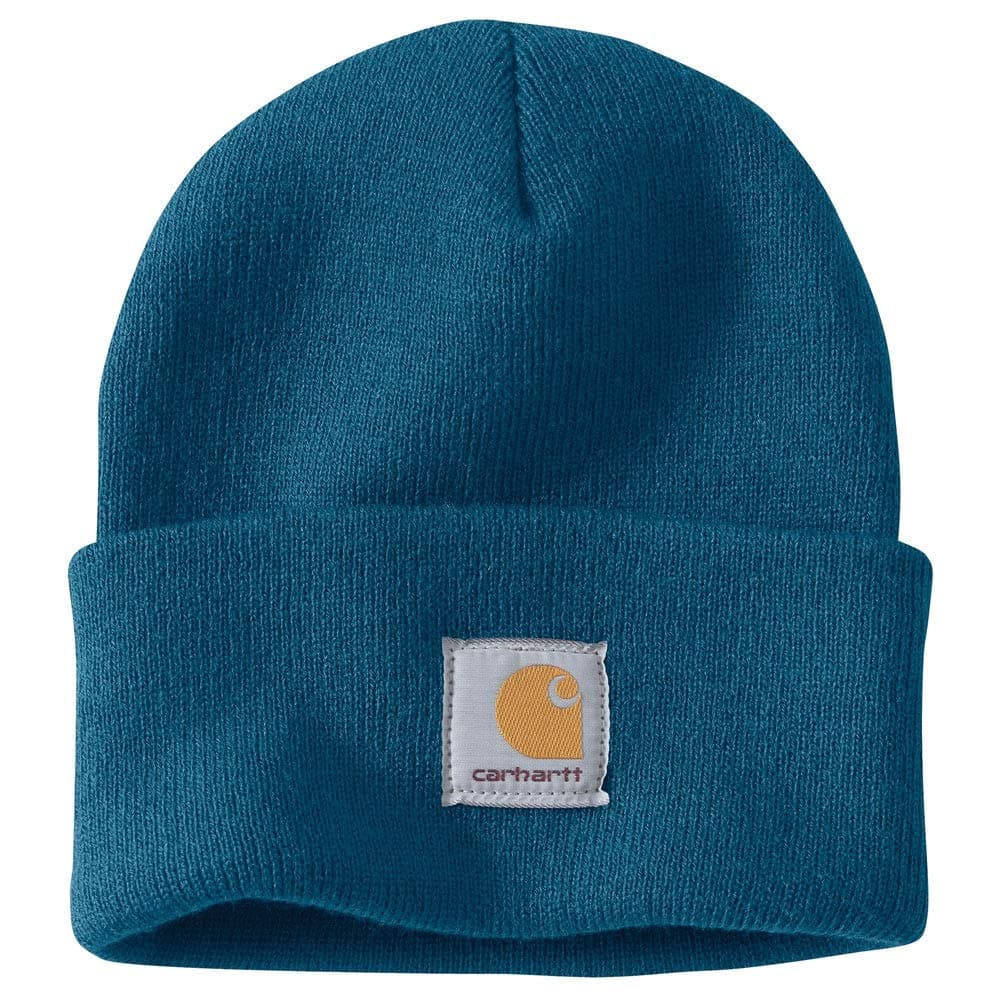 Carhartt Knit Cuffed Beanie, Gorro de punto, Unisex adulto, Azul niebla, Talla única — view 11