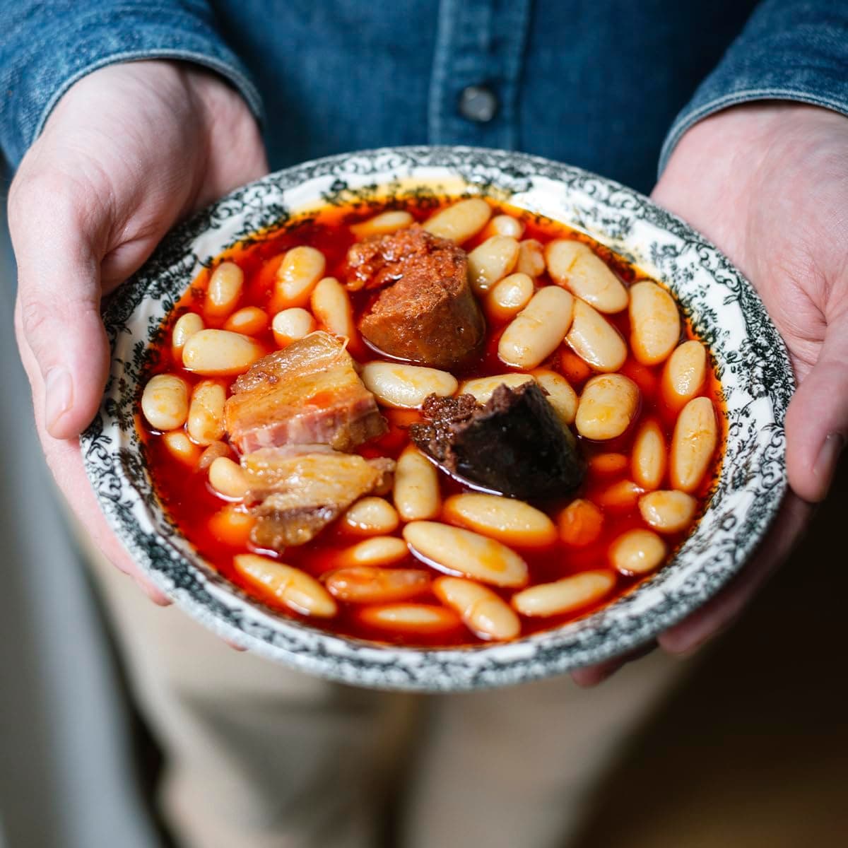 ARAMBURU Pack para Fabada Asturiana, Alubia Blanca y Compango, 5 Raciones, 1060 gr., Sin Gluten, Sin Lactosa — view 5