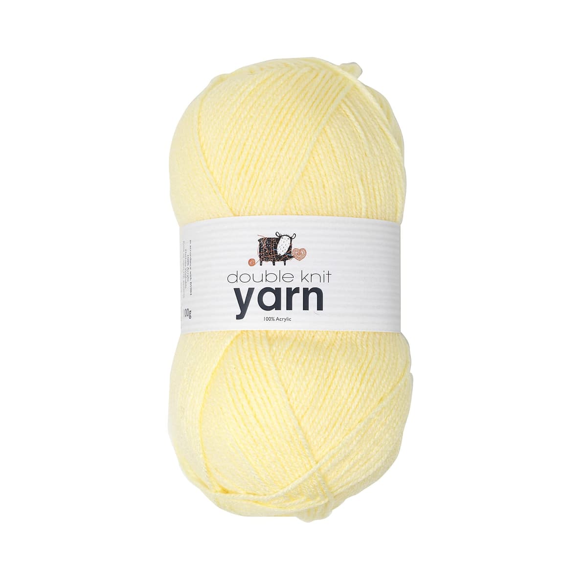 Korbond DK Beige Yarn - 100g Acrylic Wool - Lightweight, Hypoallergenic & Durable Double Knit Crochet Yarn Knitting Wool (290m Total) — view 134