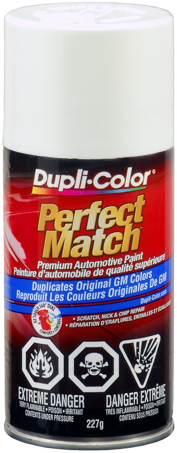 Dupli-Color CBFM03357 Perfect Match Premium Automotive Paint, Performance White, 8 Ounces, 1 (Non-Carb Compliant) — view 147