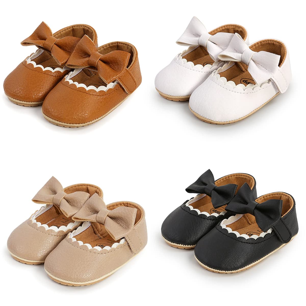 RVROVIC Baby Girl Moccasins Infant Princess Sparkly Premium Lightweight Soft Sole Prewalker Toddler Girls Shoes — view 6