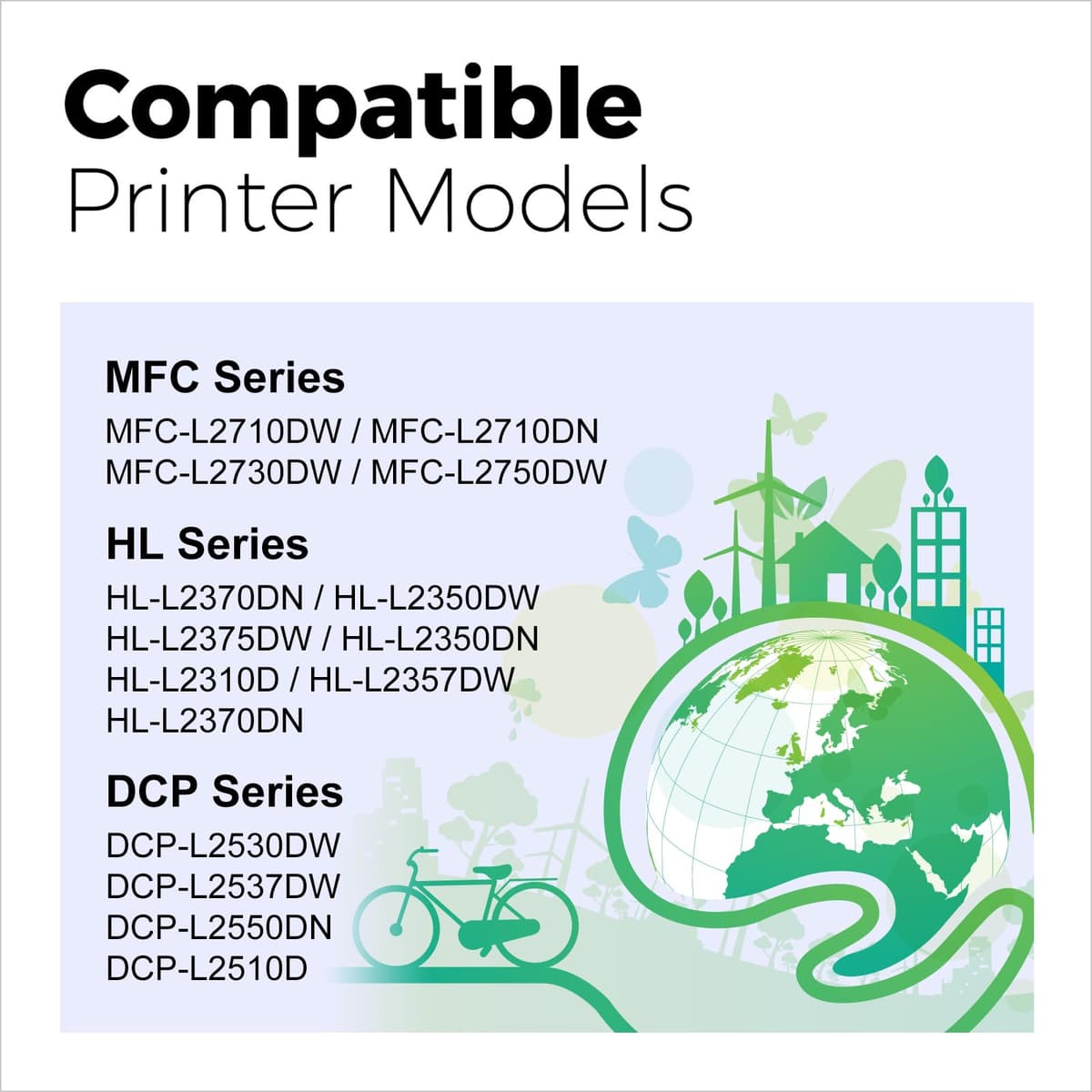 myCartridge Toner TN2420 Compatible Toner Brother mfc-l2710dw para Brother MFC-L2710DW DCP-L2530DW HL-L2350DW HL-L2375DW MFC-L2750DW para TN 2420 tn-2420 (2 Negro) — view 3