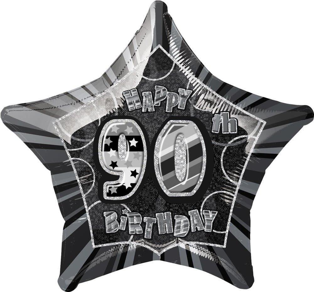 Unique Party 92068 - 9ft Foil Glitz Pink Happy 80th Birthday Banner — view 219