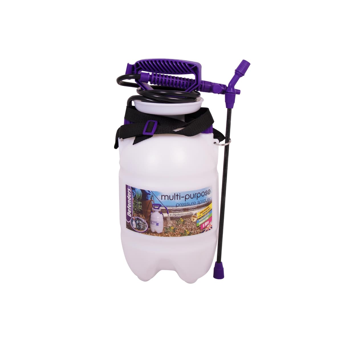 Defenders All Ways multi-use pump action pressure sprayer – 2L, adjustable for home & garden - Indoor plants, cleaning, outdoor, fertilisers, pesticides & weed killers — view 11