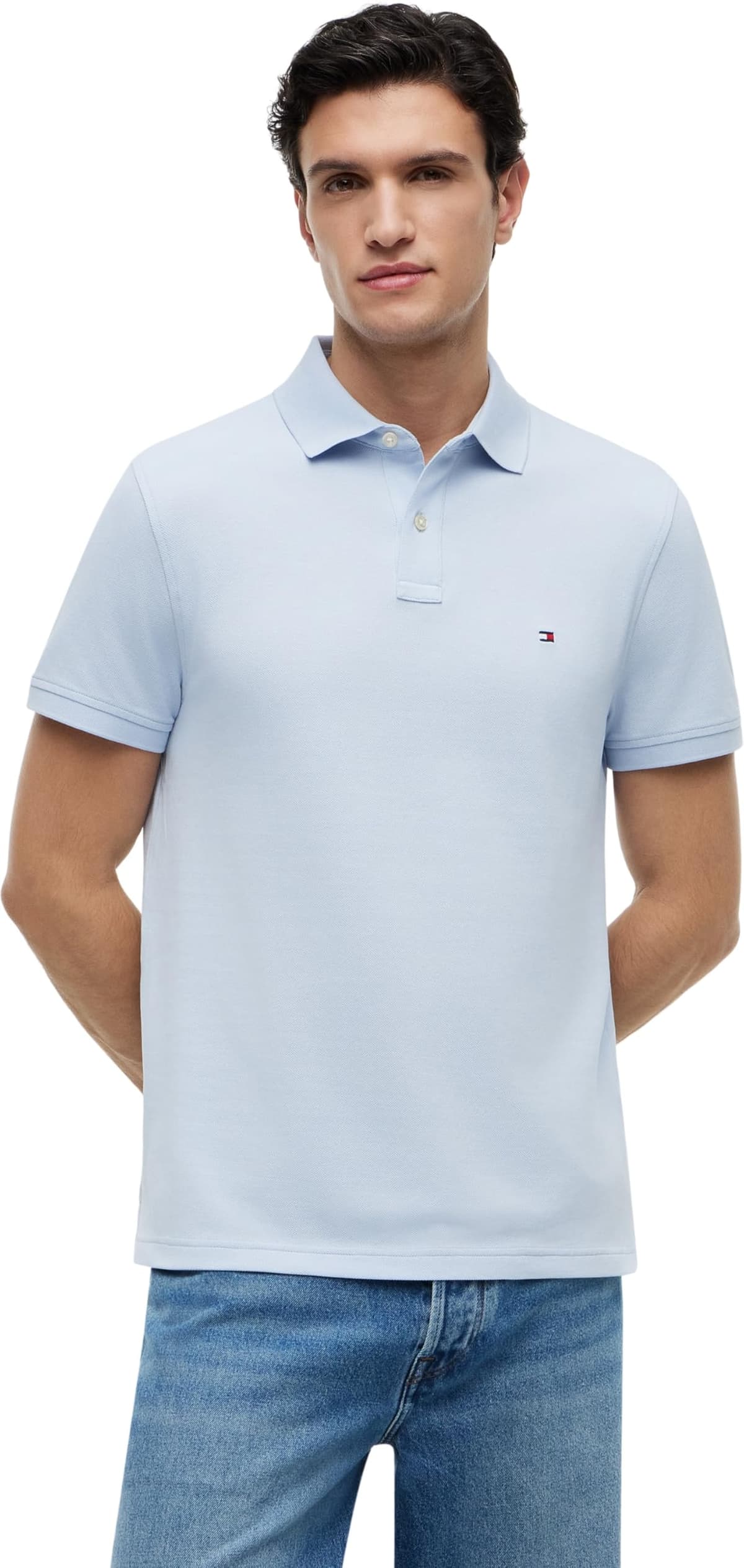 Tommy Hilfiger Polo de Manga Corta Hombre 1985 Regular Fit — view 9