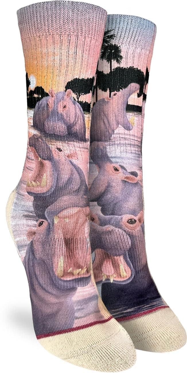 Good Luck Sock Women's Floral Dinosaurs Socks, Shoe Size 5-9 — view 215