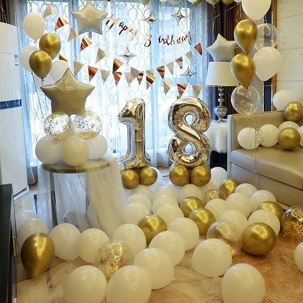 Foil Globo Número 5 Azul 40" (101cm), Inflable Helio o aire, Gigante Numeros 0-9, 10-19, 20-29, 30-100, Grande Globos Decoración para La Boda Aniversario y Cumpleaños Fiestas — view 109