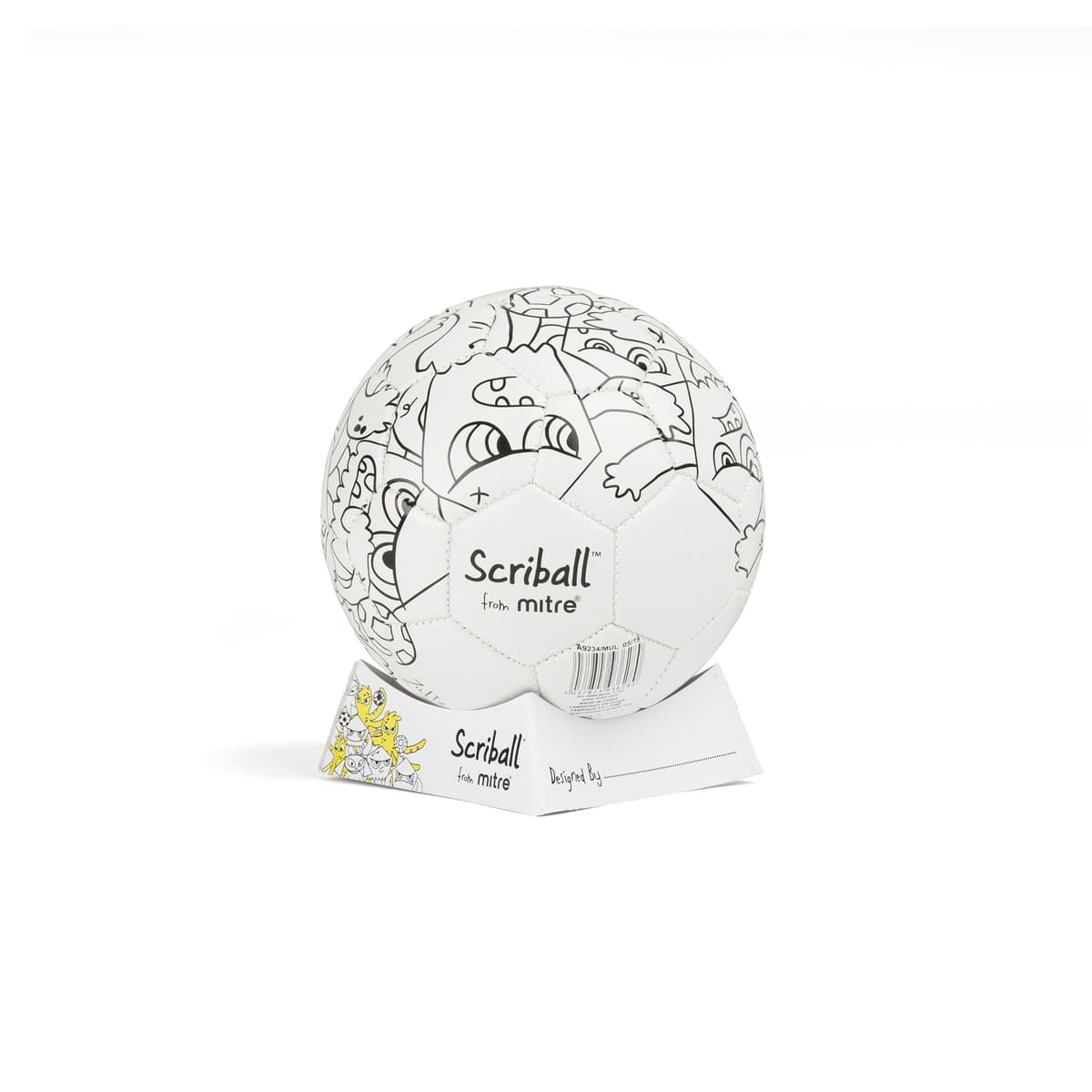Mitre Scriball Ooodles | Customizable Mini Football For All Occasions Football — view 2