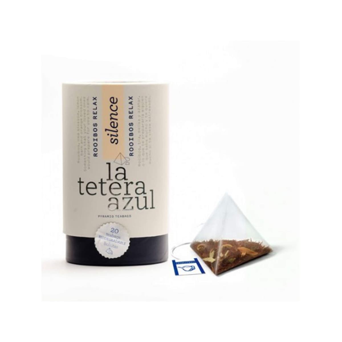 LA TETERA AZUL Infusión De Manzanilla Premium, Pura, Limpia, Sin Hojas Ni Tallos. 60 Pirámides. Infusión Digestiva Y Alivio Gases. Bolsa De 60 Pirámides. — view 32