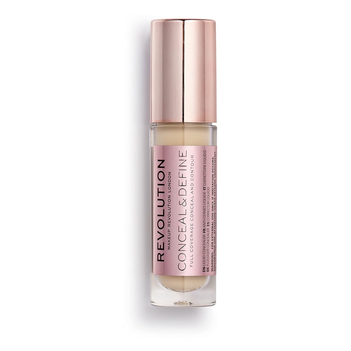 Revolution Conceal & Define Concealer, Lightweight, Long-Lasting, Full Coverage Face Makeup, C0.1, 4g — view 20
