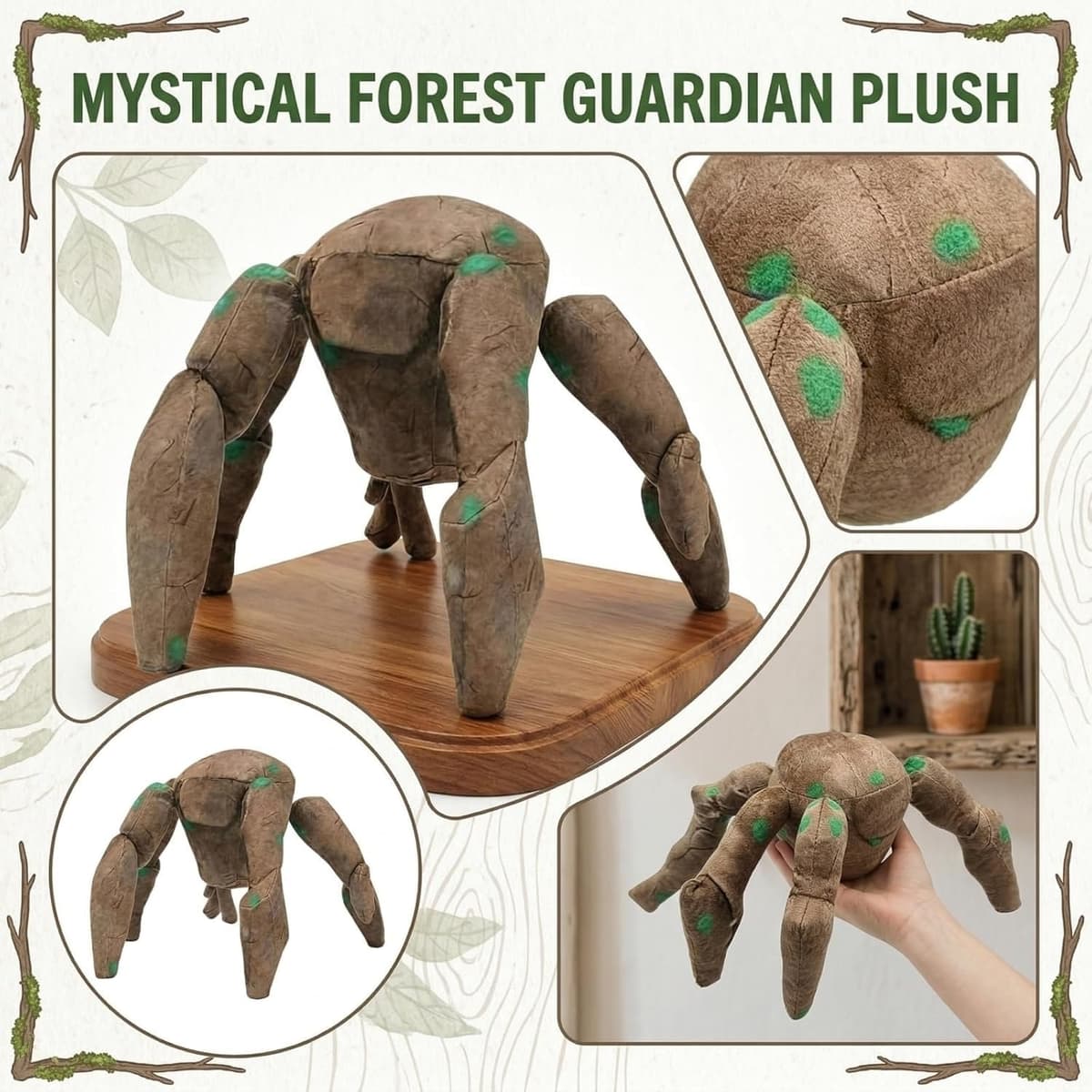 Alien Plush Toy, Project Hail Mary Plush, Movie-Inspired Stuffed Animal Rocky Plushie, Soft Sci-Fi Companion Plush for Kids & Adults, for Christmas & Birthdays — view 2