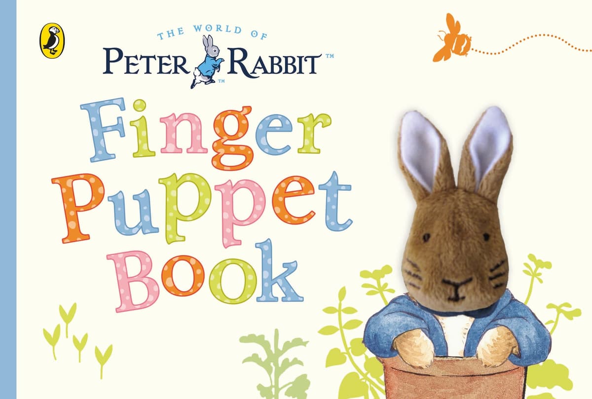Peter Rabbit Finger Puppet Book: A sensory board book for babies and toddlers